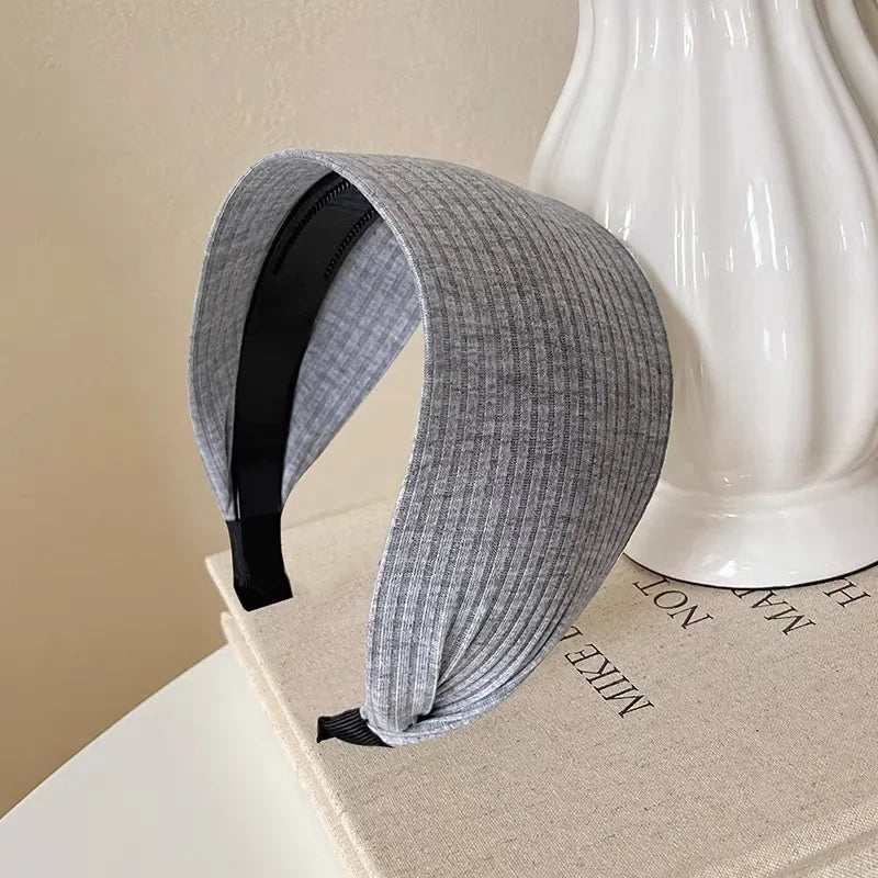 bandeau cheveux gris