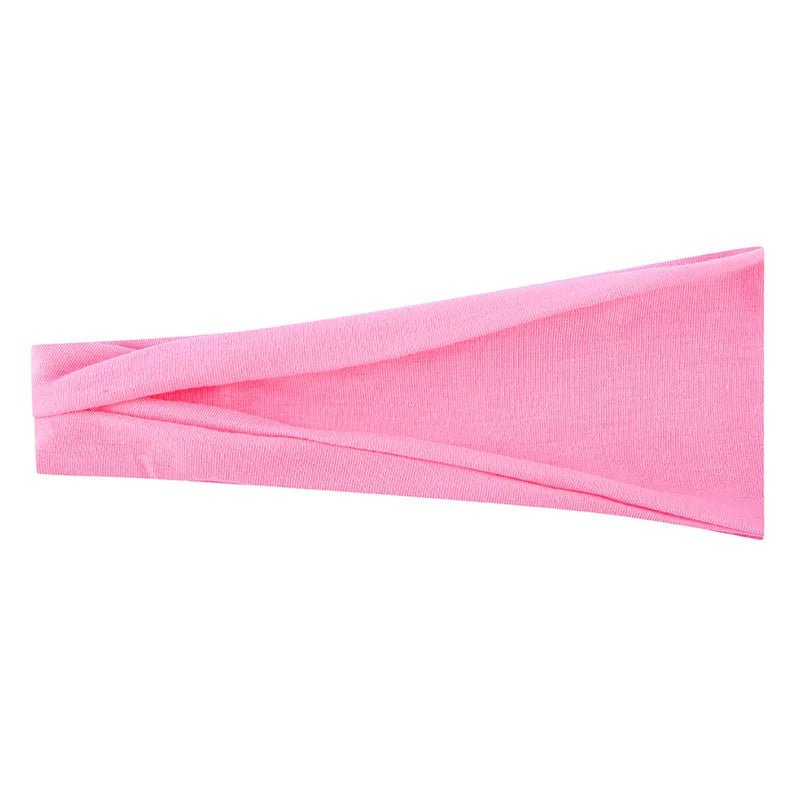 bandeau cheveux sport rose