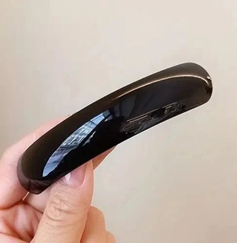 barrette cheveux chic couleur noire