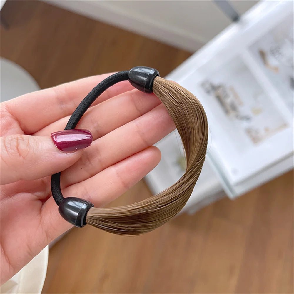 elastique cheveux premium blond