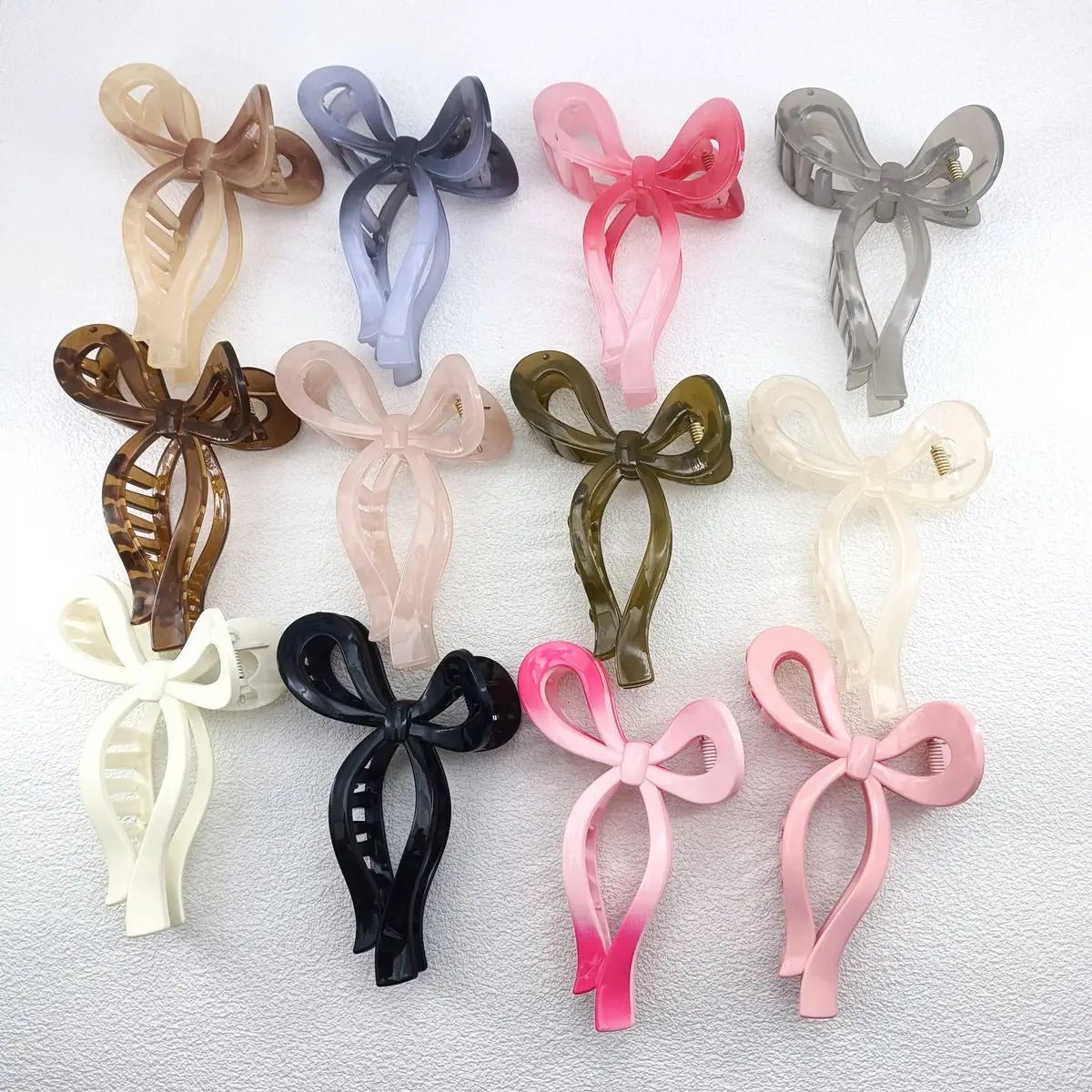 ensemble de pince cheveux noeuds