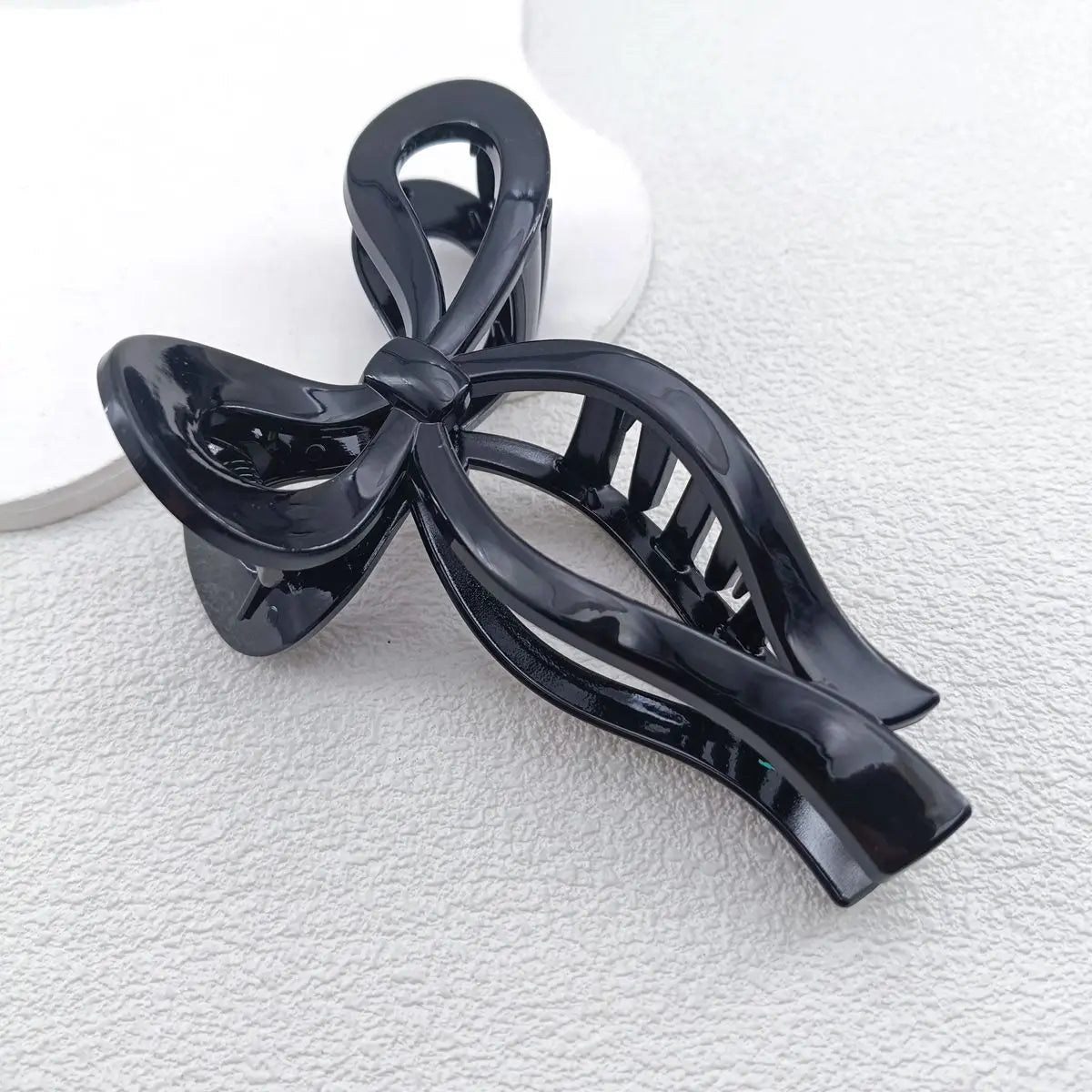 pince cheveux noeuds noir