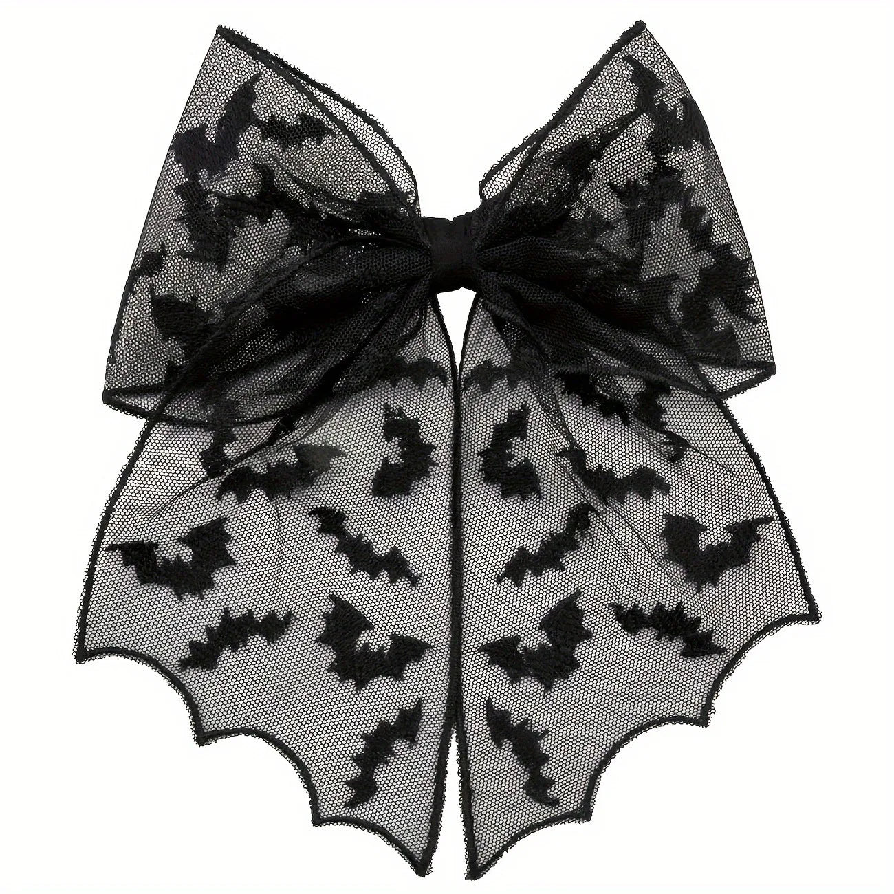 pince cheveux voile chauve souris