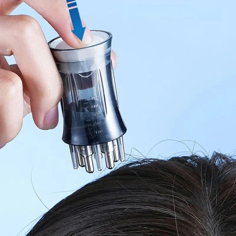 Applicateur d'Huile pour Cheveux - HairFlow™ - Bleu - Coiffure et Style