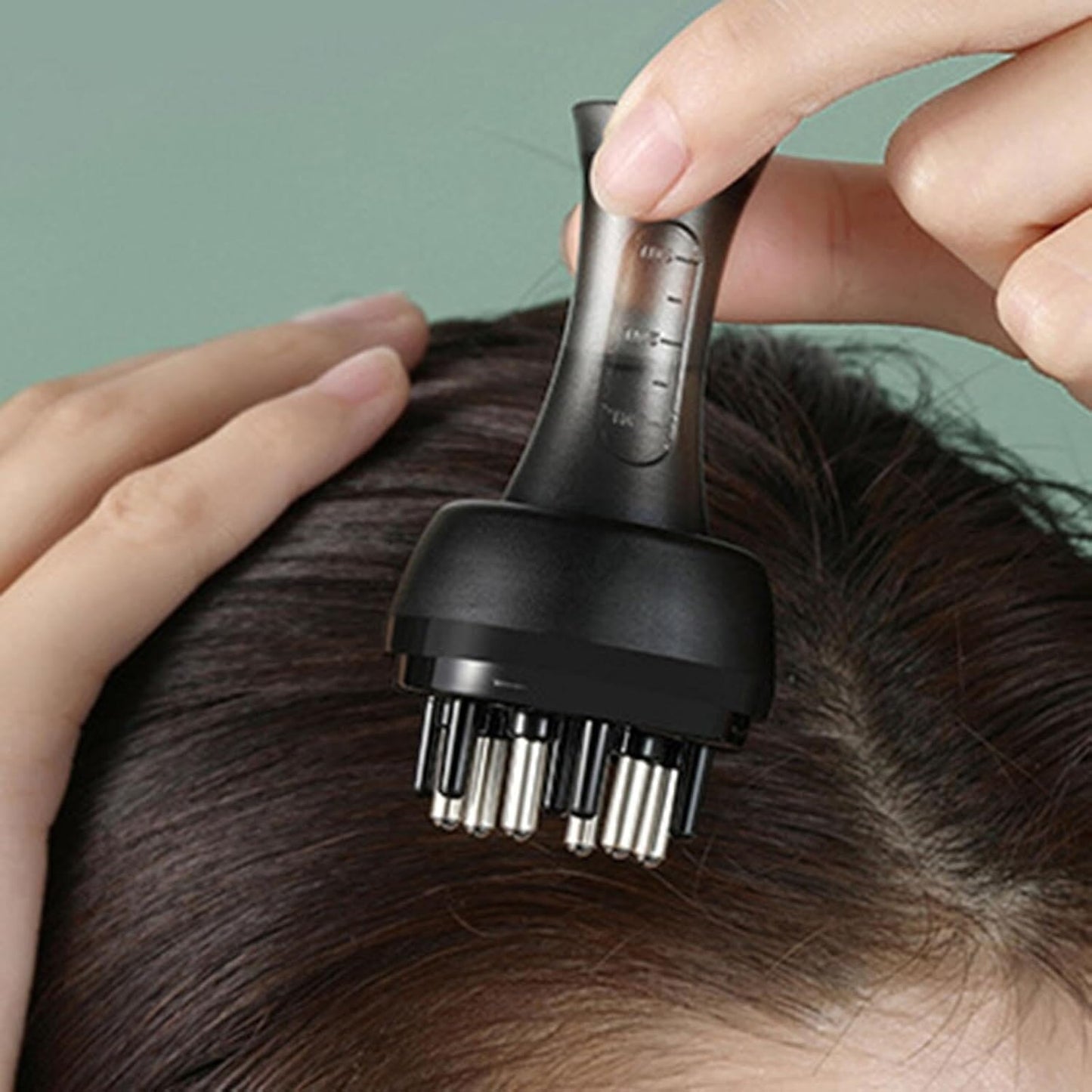 Applicateur d'Huile pour Cheveux - HairFlow™ - Noir - Coiffure et Style