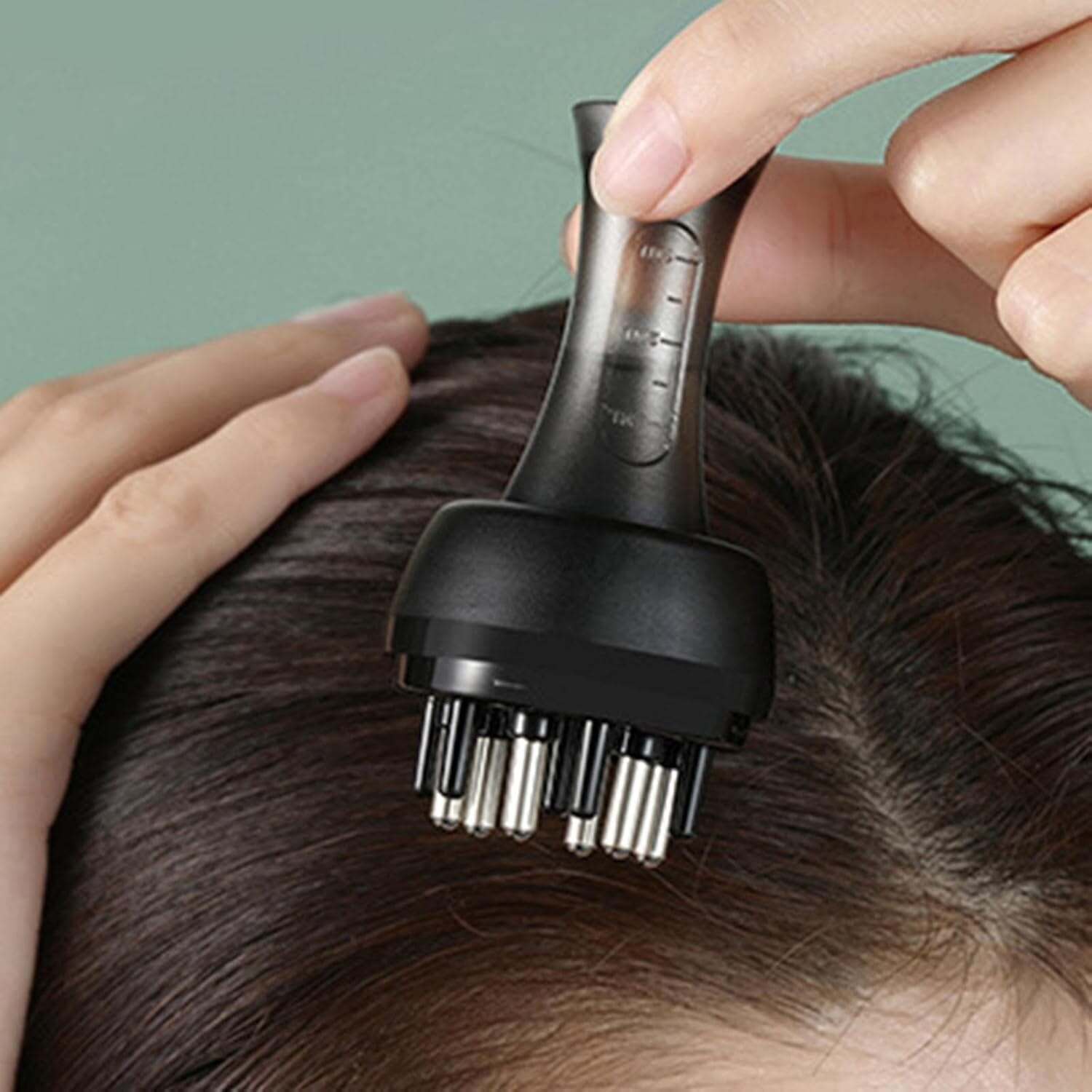 Applicateur d'Huile pour Cheveux - HairFlow™ - Noir - Coiffure et Style
