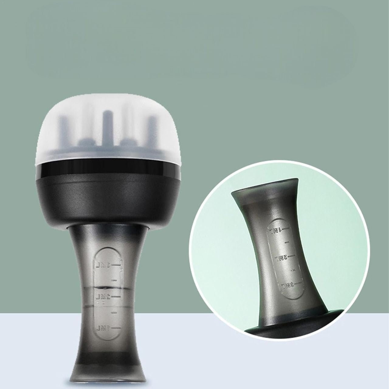 Applicateur d'Huile pour Cheveux - HairFlow™ - Noir - Coiffure et Style