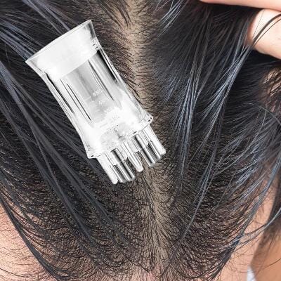 Applicateur d'Huile pour Cheveux - HairFlow™ - Transparent - Coiffure et Style