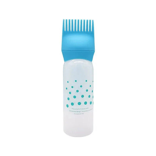 Applicateur d'Huile pour Cheveux - MultiFunctionDyeComb™ - Bleu - Coiffure et Style