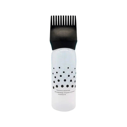 Applicateur d'Huile pour Cheveux - MultiFunctionDyeComb™ - Noir - Coiffure et Style