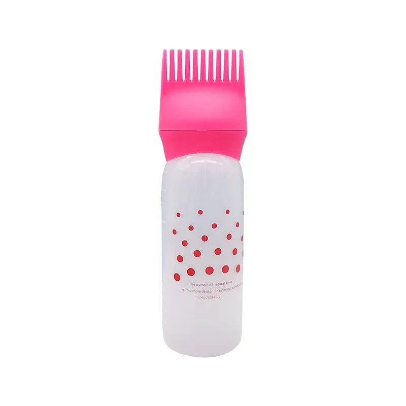 Applicateur d'Huile pour Cheveux - MultiFunctionDyeComb™ - Rose - Coiffure et Style
