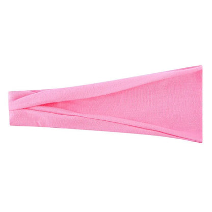 bandeau cheveux sport rose