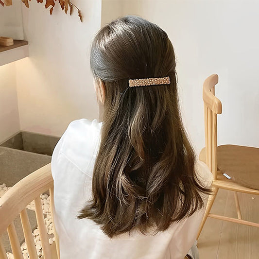 Barrette cheveux diamant | Élégance