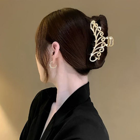 pince a cheveux elegance doree