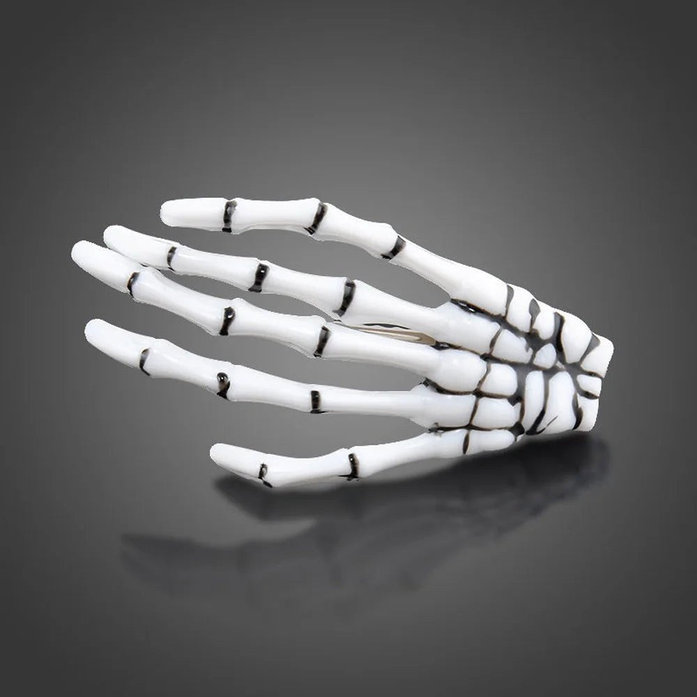 Pince cheveux mains squelette | Halloween Premium - Coiffure et Style