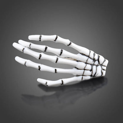 Pince cheveux mains squelette | Halloween Premium - Coiffure et Style