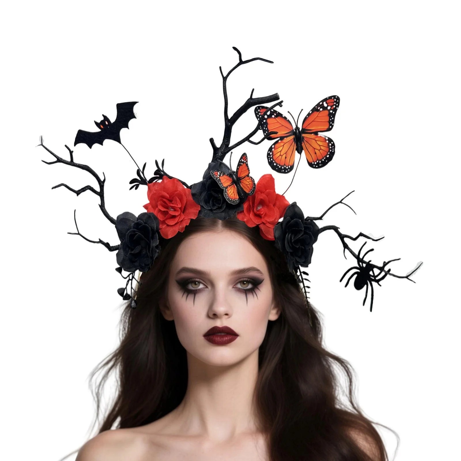 serre tete halloween effrayant araignee