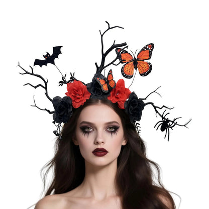 serre tete halloween effrayant araignee